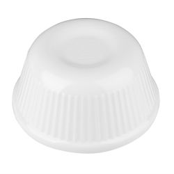 Olympia Kristallon Melamine Fluted Ramekins White 70mm (12 pack)