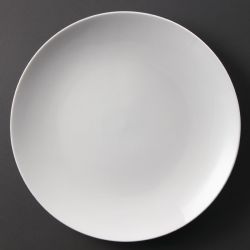 Olympia Whiteware Coupe Plates 310mm (6 Pack)