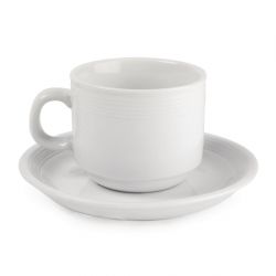 Olympia Linear Stacking Tea Cups 200ml 7oz (12 Pack)