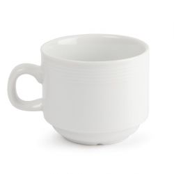 Olympia Linear Stacking Tea Cups 200ml 7oz (12 Pack)