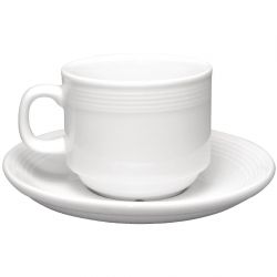 Olympia Linear Stacking Tea Cups 200ml 7oz (12 Pack)