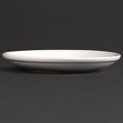 Olympia Linear Stacking Saucers White 60mm (12 Pack)