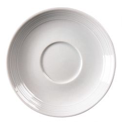 Olympia Linear Stacking Saucers White 60mm (12 Pack)