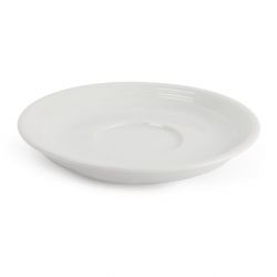 Olympia Linear Stacking Saucers White 60mm (12 Pack)