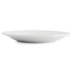 Olympia Linear Wide Rimmed Plates White 165mm (12 pack)