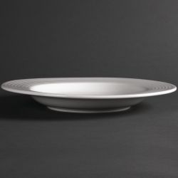 Olympia Linear Pasta Plates White 310mm (6 pack)