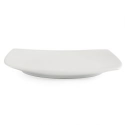 Olympia Whiteware Rounded Square Plates 185mm (12 Pack)