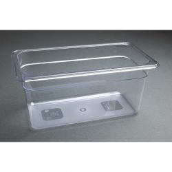 Vogue Polycarbonate 1/3 Gastronorm Container Clear