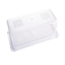 Vogue Polycarbonate 1/3 Gastronorm Container Clear
