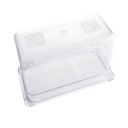 Vogue Polycarbonate 1/3 Gastronorm Container 200mm Clear