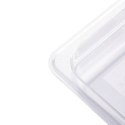 Vogue Polycarbonate 1/6 Gastronorm Container Clear