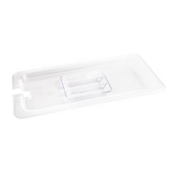 Vogue Polycarbonate 1/3 Gastronorm Lid Notched