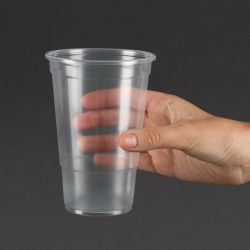 eGreen Flexy-Glass Recyclable Pint To Brim UKCA CE Marked 568ml (1000 pack)