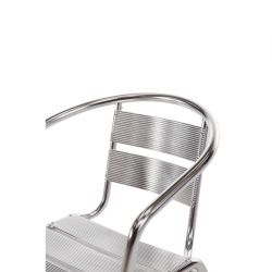 Bolero Aluminium Stacking Chairs (4 pack)