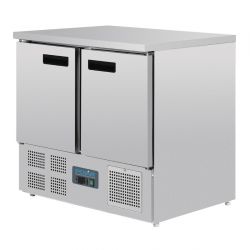 Polar G-Series Double Door Counter Fridge 240Ltr