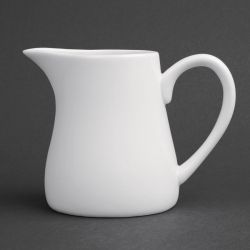 Olympia Whiteware Cream and Milk Jugs 212ml (6 Pack)