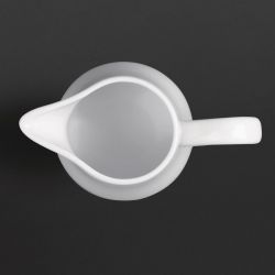 Olympia Whiteware Cream and Milk Jugs 212ml (6 Pack)