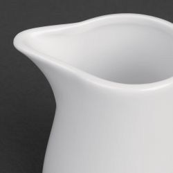 Olympia Whiteware Cream and Milk Jugs 212ml (6 Pack)