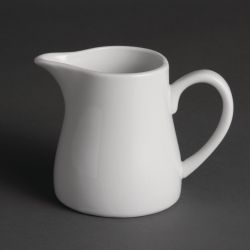 Olympia Whiteware Cream and Milk Jugs 305ml (6 Pack)
