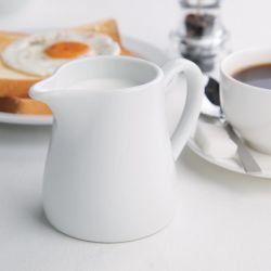 Olympia Whiteware Cream and Milk Jugs 305ml (6 Pack)
