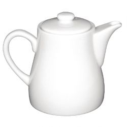 Olympia Whiteware Teapots 483ml (4 Pack)