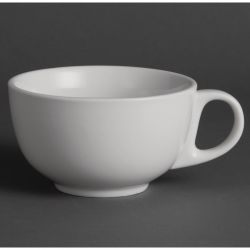 Olympia Whiteware Cappuccino Cups 425ml 15oz (12 Pack)