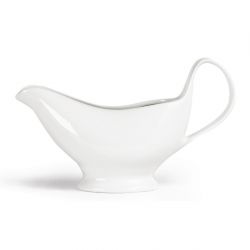 Olympia Whiteware Gravy Boats 340ml 12oz (6 Pack)