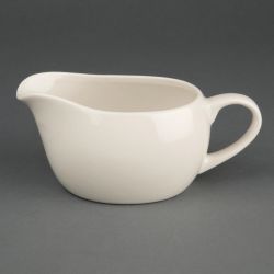 Olympia Ivory Sauce Boats 350ml 12oz (6 pack)