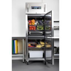 Polar U-Series Fridge Freezer 600Ltr