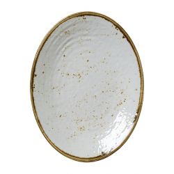 Steelite Craft Melamine Oval Plates White 260mm (6 Pack)