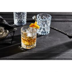Steelite Highland Clear Cut Tumbler 266ml (Box 24)(Direct) (Pack of 24)
