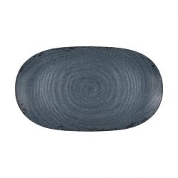 Steelite Creations Pompeii Slate Platter 355.6x203.2mm (Box 12)(Direct) (Pack of 12)