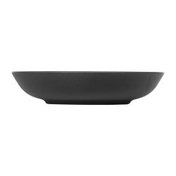 Steelite Hermosa Black Round Coupe Bowls 224mm (Pack of 6)
