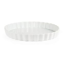 Olympia Whiteware Flan Dishes 265mm (6 Pack)