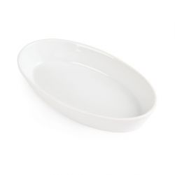Olympia Whiteware Oval Sole Dishes 195x 110mm (6 Pack)