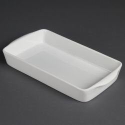 Olympia Whiteware Rectangular Roasters 305x 163mm (6 Pack)
