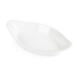 Olympia Whiteware Oval Eared Dishes 262mm (6 Pack)