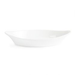 Olympia Whiteware Oval Eared Dishes 262mm (6 Pack)