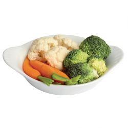 Olympia Whiteware Round Eared Dishes 192x 151mm (6 Pack)