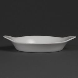 Olympia Whiteware Round Eared Dishes 192x 151mm (6 Pack)