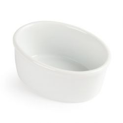 Olympia Whiteware Oval Ramekins 105mm (12 Pack)