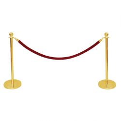 Bolero Red Barrier Rope 1.5m