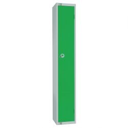 Elite Single Door 450mm Deep Lockers Green