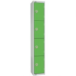 Elite Four Door 450mm Deep Lockers Green