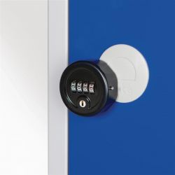 Elite Four Door 450mm Deep Lockers Red