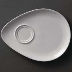 Olympia Whiteware Snack Plates 240mm (12 Pack)