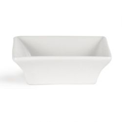 Olympia Whiteware Miniature Square Dishes 75mm (12 Pack)