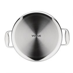 Vogue Stainless Steel & Aluminium Tri-Wall Stew Pan 280mm