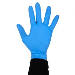 Powder-Free Nitrile Gloves Blue (Pack of 100)