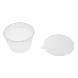 Kitchen Craft Polypropylene Pudding Basins 140ml (Pack of 12)